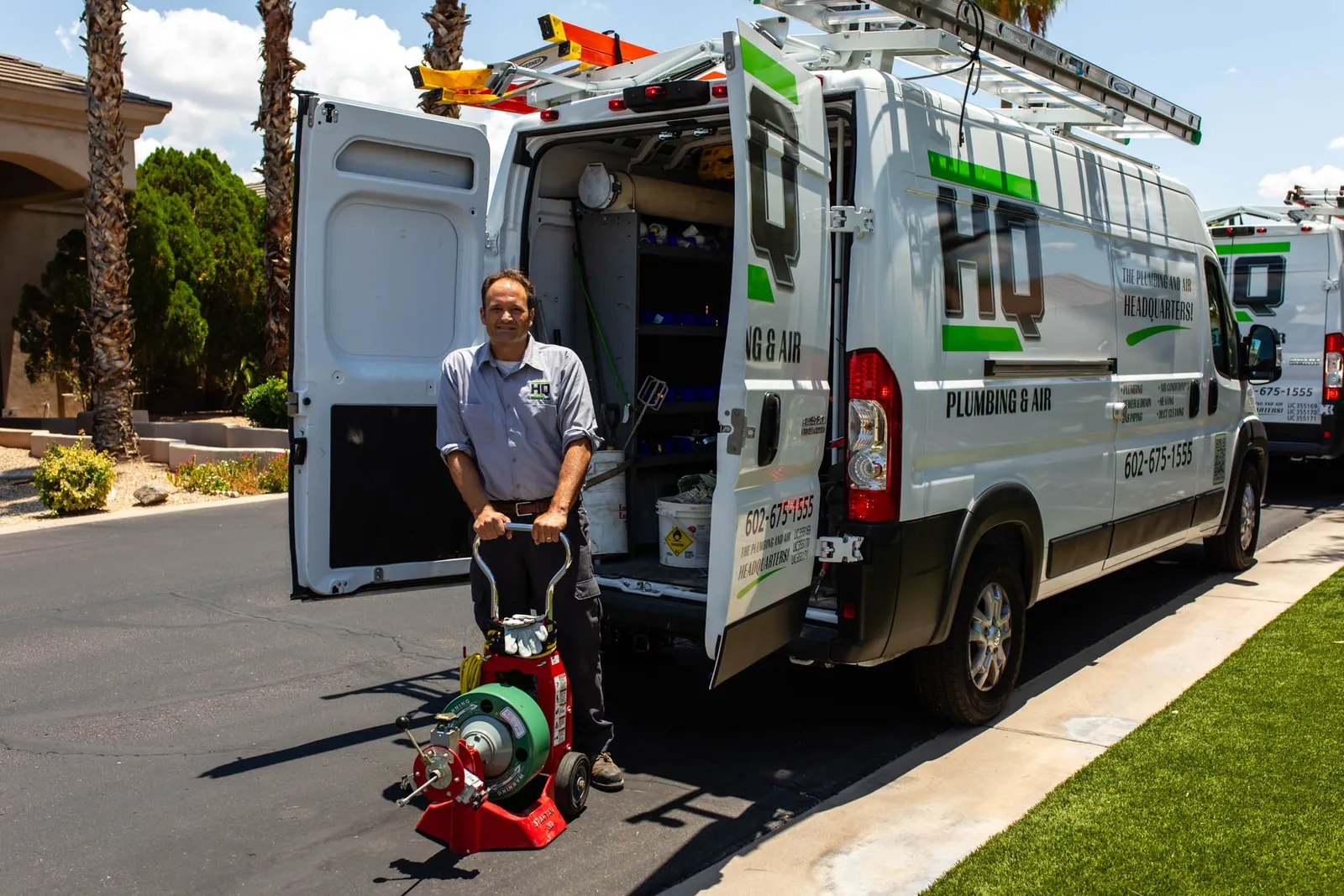 HQ Plumbing serving a Phoenix homeowner